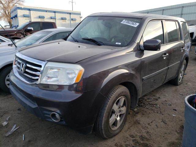 HONDA PILOT EXL 2013 with VIN 5FNYF4H53DB013650 - Photo from auction