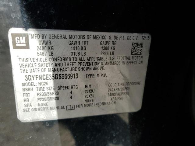 Photo 14 from auction – 2016 CADILLAC SRX PERFOR with VIN 3GYFNCE35GS566913