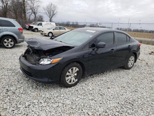 HONDA CIVIC LX 2012 with VIN 19XFB2F59CE059398 - Photo from auction