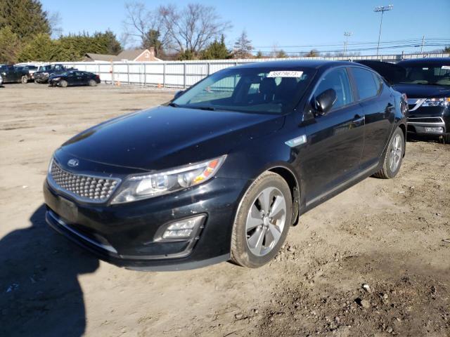 KIA OPTIMA HYB 2015 with VIN KNAGN4AD2F5090933 - Photo from auction