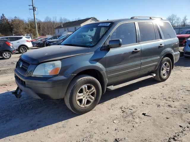HONDA PILOT EX 2004 with VIN 5FNYF18474B008862 - Photo from auction