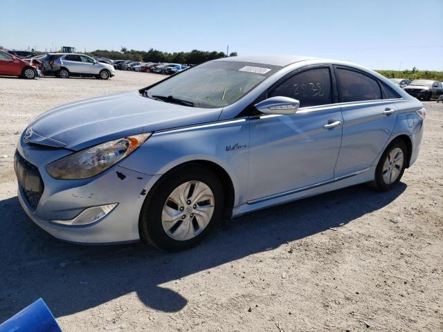 HYUNDAI SONATA HYB 2013 with VIN KMHEC4A47DA089938 - Photo from auction