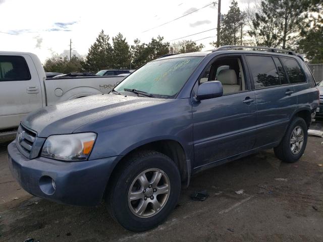 TOYOTA HIGHLANDER 2005 with VIN JTEEP21A750085460 - Photo from auction