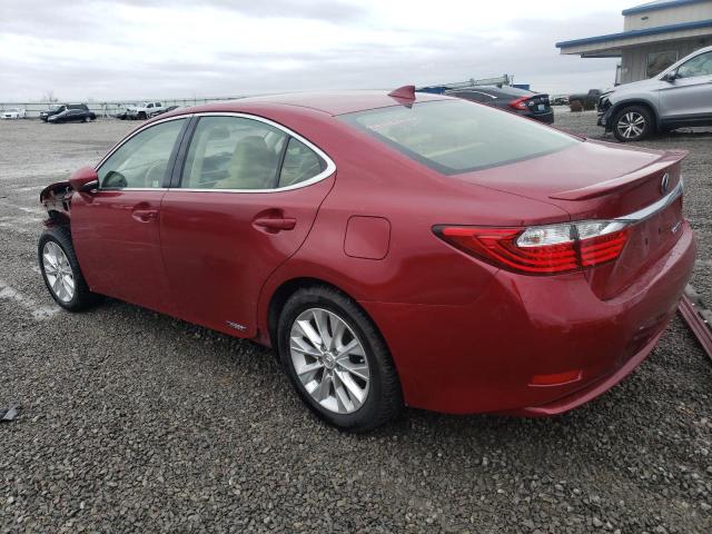 Photo 2 from auction – 2015 LEXUS ES 300H with VIN JTHBW1GG7F2085379