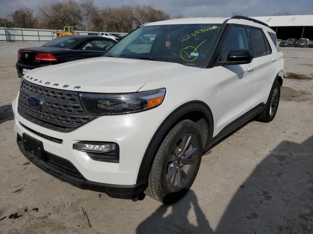 FORD EXPLORER X 2022 с VIN 1FMSK7DH9NGA13285 - Фото с аукциона