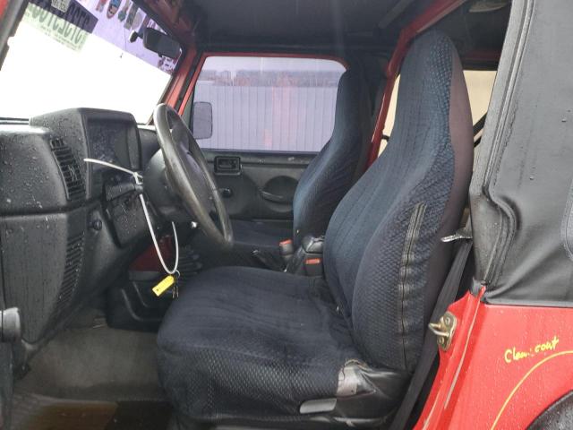 Photo 7 from auction – 1997 JEEP WRANGLER / with VIN 1J4FY29P0VP485733