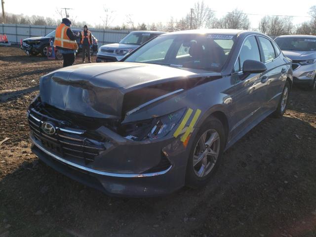 HYUNDAI SONATA SE 2022 with VIN 5NPEG4JA0NH137787 - Photo from auction