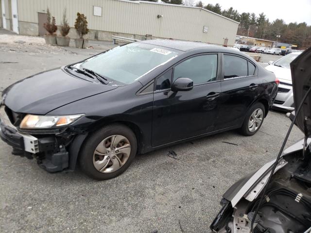 HONDA CIVIC LX 2013 with VIN 2HGFB2F57DH552875 - Photo from auction