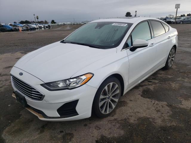 FORD FUSION SE 2019 with VIN 3FA6P0T94KR233758 - Photo from auction