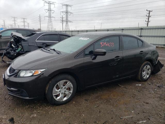 Photo 1 from auction – 2014 HONDA CIVIC LX with VIN 2HGFB2F5XEH539460
