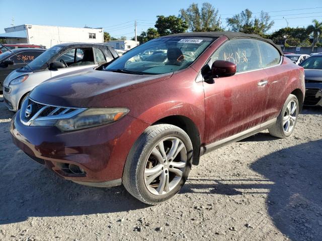 NISSAN MURANO CRO 2012 with VIN JN8AZ1FYXCW100240 - Photo from auction