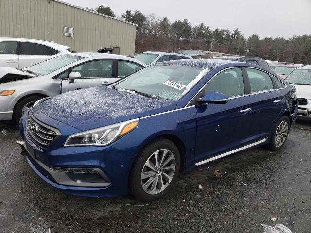 HYUNDAI SONATA SPO 2016 with VIN 5NPE34AF7GH429642 - Photo from auction