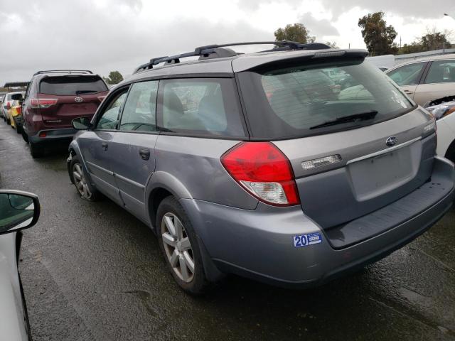 Photo 2 from auction – 2008 SUBARU OUTBACK 2. with VIN 4S4BP61C687335715