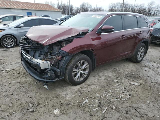 TOYOTA HIGHLANDER 2015 con VIN 5TDJKRFH1FS086330 - Foto de la subasta