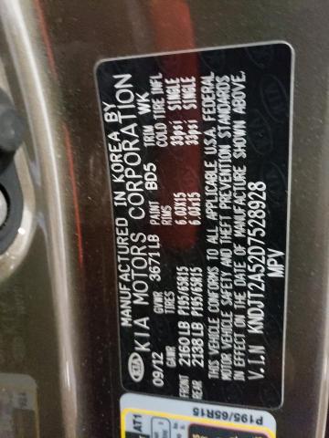 Photo 14 from auction – 2013 KIA SOUL with VIN KNDJT2A52D7528928