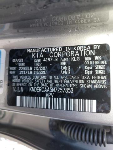 Photo 14 from auction – 2022 KIA SELTOS EX with VIN KNDERCAA5N7257853