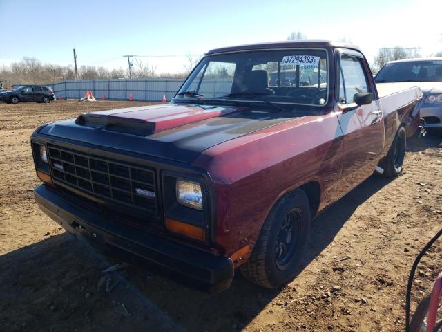 DODGE D-SERIES D 1987 with VIN 1B7FD14HXHS354192 - Photo from auction