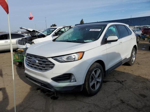 FORD EDGE SEL 2021 with VIN 2FMPK4J95MBA42063 - Photo from auction