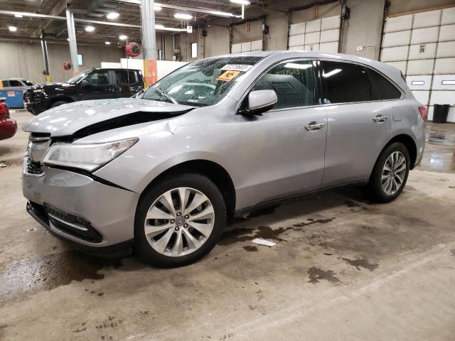 ACURA MDX TECHNO 2016 with VIN 5FRYD4H68GB008137 - Photo from auction