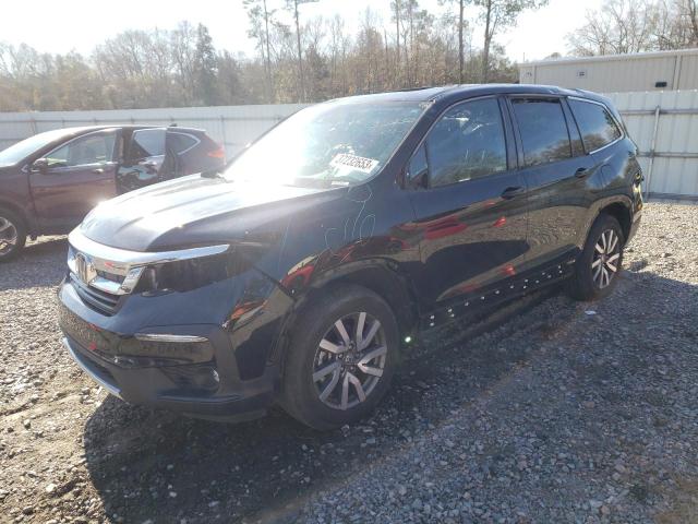 HONDA PILOT EXL 2019 with VIN 5FNYF5H53KB042892 - Photo from auction