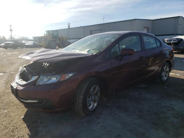 HONDA CIVIC LX 2015 with VIN 2HGFB2F59FH517659 - Photo from auction