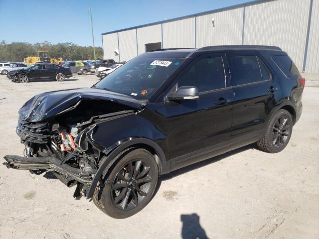 FORD EXPLORER X 2017 with VIN 1FM5K7D86HGA08238 - Photo from auction