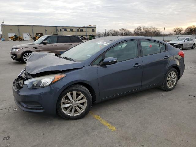 KIA FORTE LX 2014 with VIN KNAFX4A6XE5126325 - Photo from auction