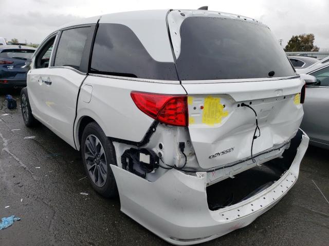 Photo 2 from auction – 2021 HONDA ODYSSEY EX with VIN 5FNRL6H70MB023529