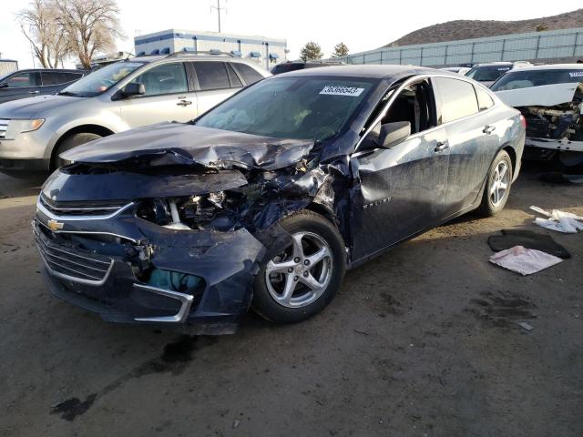 CHEVROLET MALIBU LS 2018 with VIN 1G1ZB5ST0JF188872 - Photo from auction