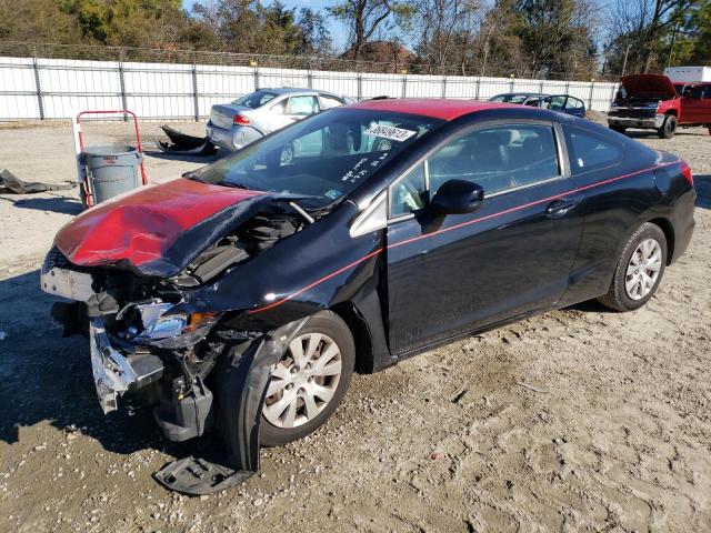 Photo 1 from auction – 2012 HONDA CIVIC LX with VIN 2HGFG3B51CH565925