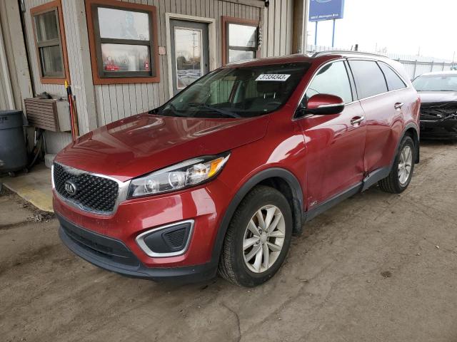 KIA SORENTO LX 2016 with VIN 5XYPGDA37GG147477 - Photo from auction