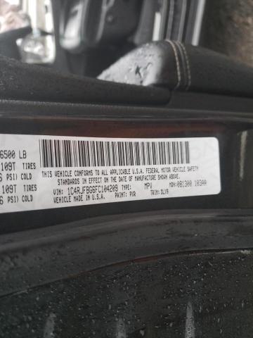 Photo 14 from auction – 2015 JEEP GRAND CHER with VIN 1C4RJFBG6FC104209