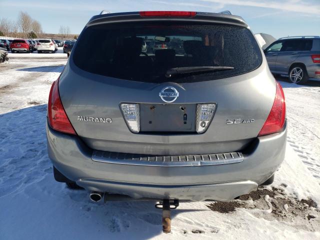 Photo 6 from auction – 2007 NISSAN MURANO SL with VIN JN8AZ08WX7W654440