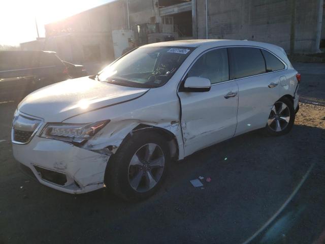 Photo 1 from auction – 2016 ACURA MDX with VIN 5FRYD4H24GB059678