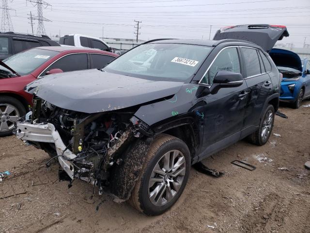 TOYOTA RAV4 XLE P 2019 with VIN 2T3A1RFVXKW078762 - Photo from auction