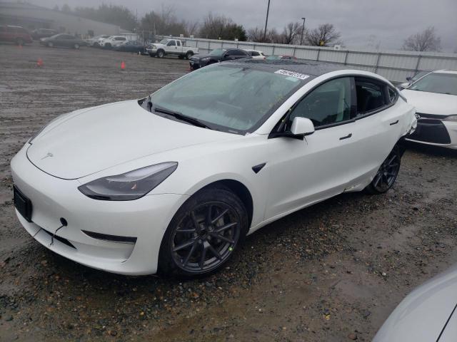 TESLA MODEL 3 2022 with VIN 5YJ3E1EA0NF371299 - Photo from auction
