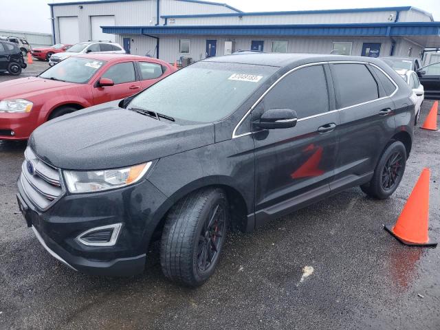 FORD EDGE SEL 2017 with VIN 2FMPK4J9XHBC48422 - Photo from auction