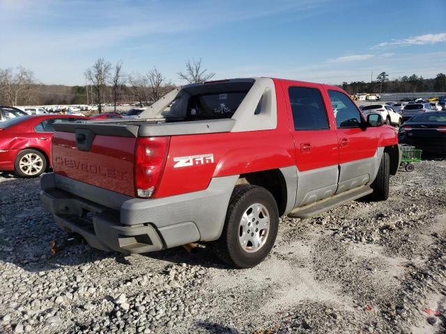 Photo 3 from auction – 2002 CHEVROLET AVALANCHE with VIN 3GNEC13T62G220208