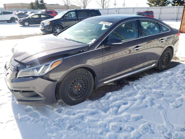 HYUNDAI SONATA SPO 2015 with VIN 5NPE34AF4FH063475 - Photo from auction