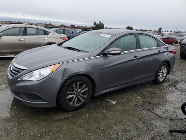 HYUNDAI SONATA GLS 2014 with VIN 5NPEB4AC6EH827592 - Photo from auction