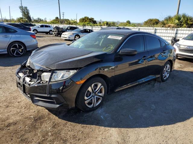 HONDA CIVIC LX 2018 with VIN 2HGFC2F50JH527888 - Photo from auction