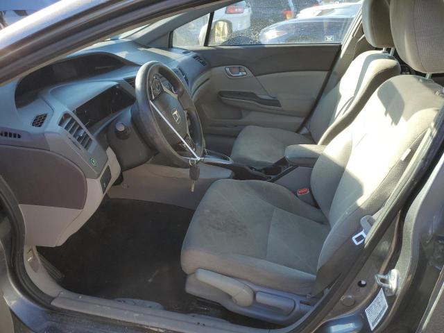Photo 7 from auction – 2012 HONDA CIVIC HF with VIN 2HGFB2F64CH317681