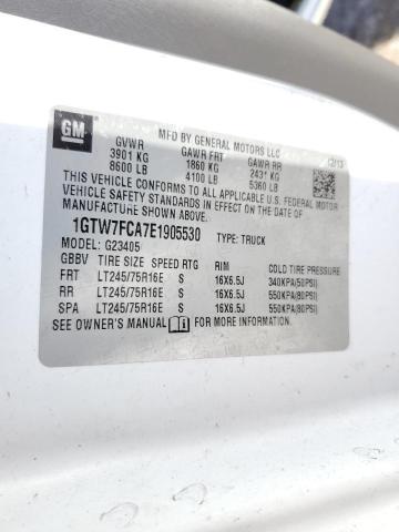 Photo 14 from auction – 2014 GMC SAVANA G25 with VIN 1GTW7FCA7E1905530