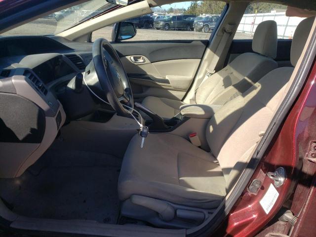 Photo 7 from auction – 2012 HONDA CIVIC LX with VIN 19XFB2F59CE352301