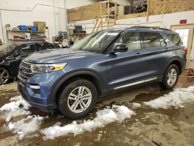 FORD EXPLORER X 2020 with VIN 1FMSK8DH3LGB92121 - Photo from auction