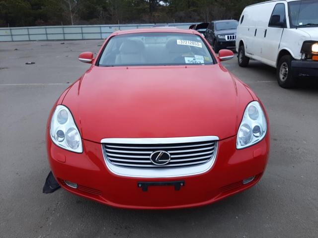 Photo 5 from auction – 2005 LEXUS SC 430 with VIN JTHFN48Y850071045