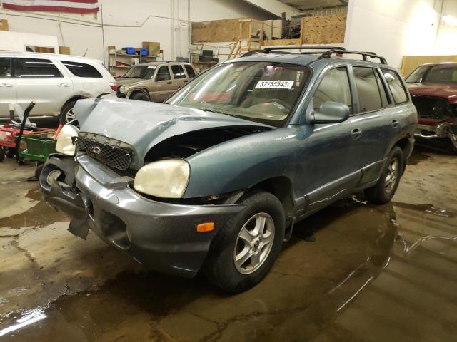 Photo 1 from auction – 2002 HYUNDAI SANTA FE G with VIN KM8SC73D52U198217