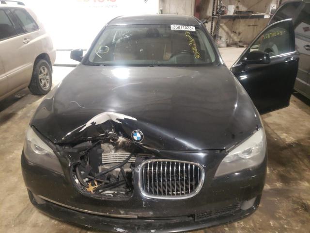 Photo 11 from auction – 2012 BMW 7 SERIES with VIN WBAKC8C57CC436673