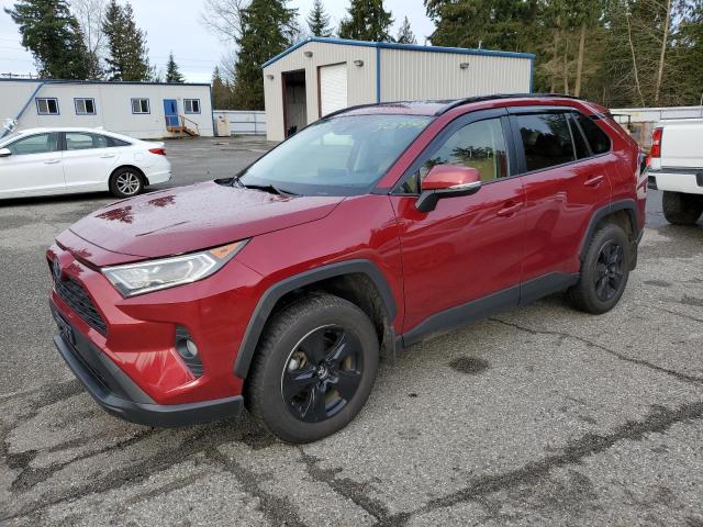 TOYOTA RAV4 XLE 2021 with VIN JTMR6RFVXMD506107 - Photo from auction