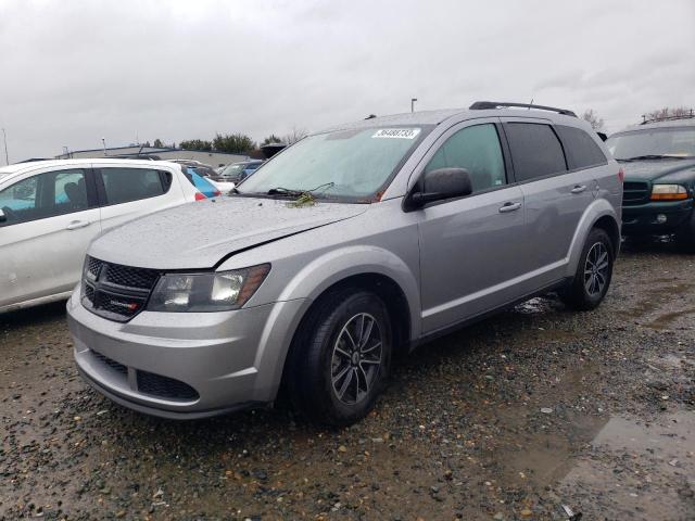 DODGE JOURNEY SE 2018 with VIN 3C4PDCAB8JT170907 - Photo from auction